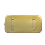 Louis Vuitton Yellow Monogram Vernis Alma Handbag
