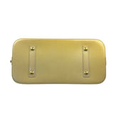 Louis Vuitton Yellow Monogram Vernis Alma Handbag