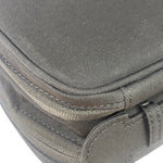Prada Beauty Black Canvas Travel Cosmetic Pouch