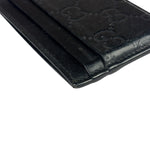 Gucci Black Leather GG Card Holder