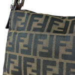 Fendi Vintage Zucca FF Baguette Shoulder Bag