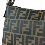 Fendi Vintage Zucca FF Baguette Shoulder Bag
