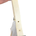 Fendi Vintage Beaded Baguette White