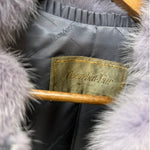 Vintage Moonbat Light Violet Mink Fur Coat
