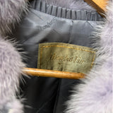 Vintage Moonbat Light Violet Mink Fur Coat