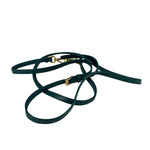 Miu Miu Dark Green Nappa Leather Wander Matelasse Micro Hobo Bag