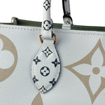 Louis Vuitton Khaki/Green OnTheGo GM Tote