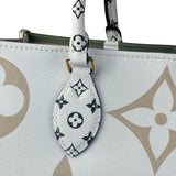 Louis Vuitton Khaki/Green OnTheGo GM Tote