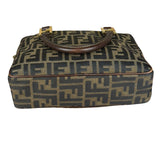 Fendi FF Vintage Zucca Mini Top Handle Bag
