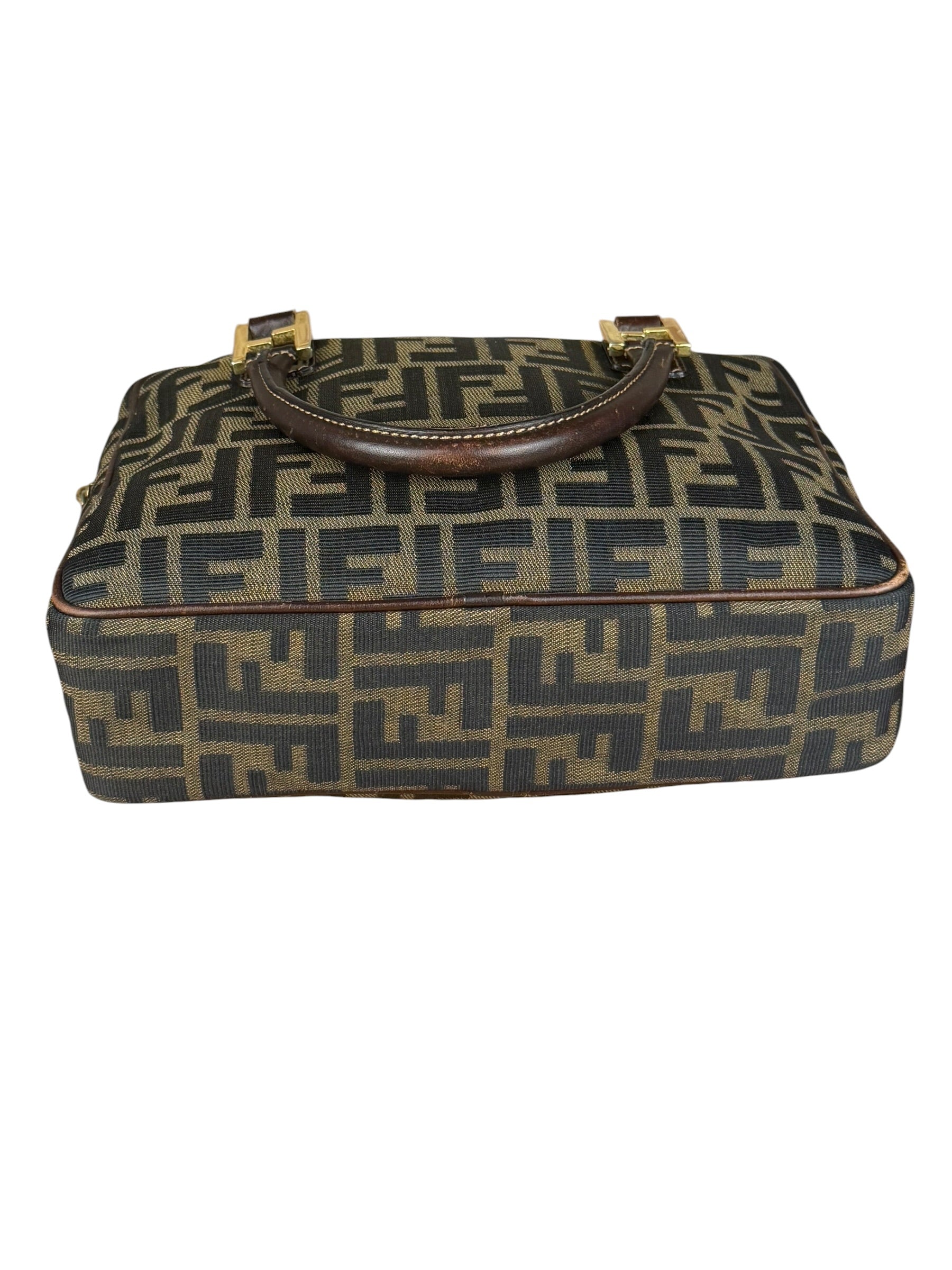 Fendi FF Vintage Zucca Mini Top Handle Bag
