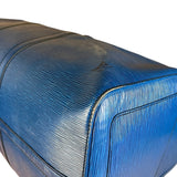 Louis Vuitton Blue Epi Keepall 55