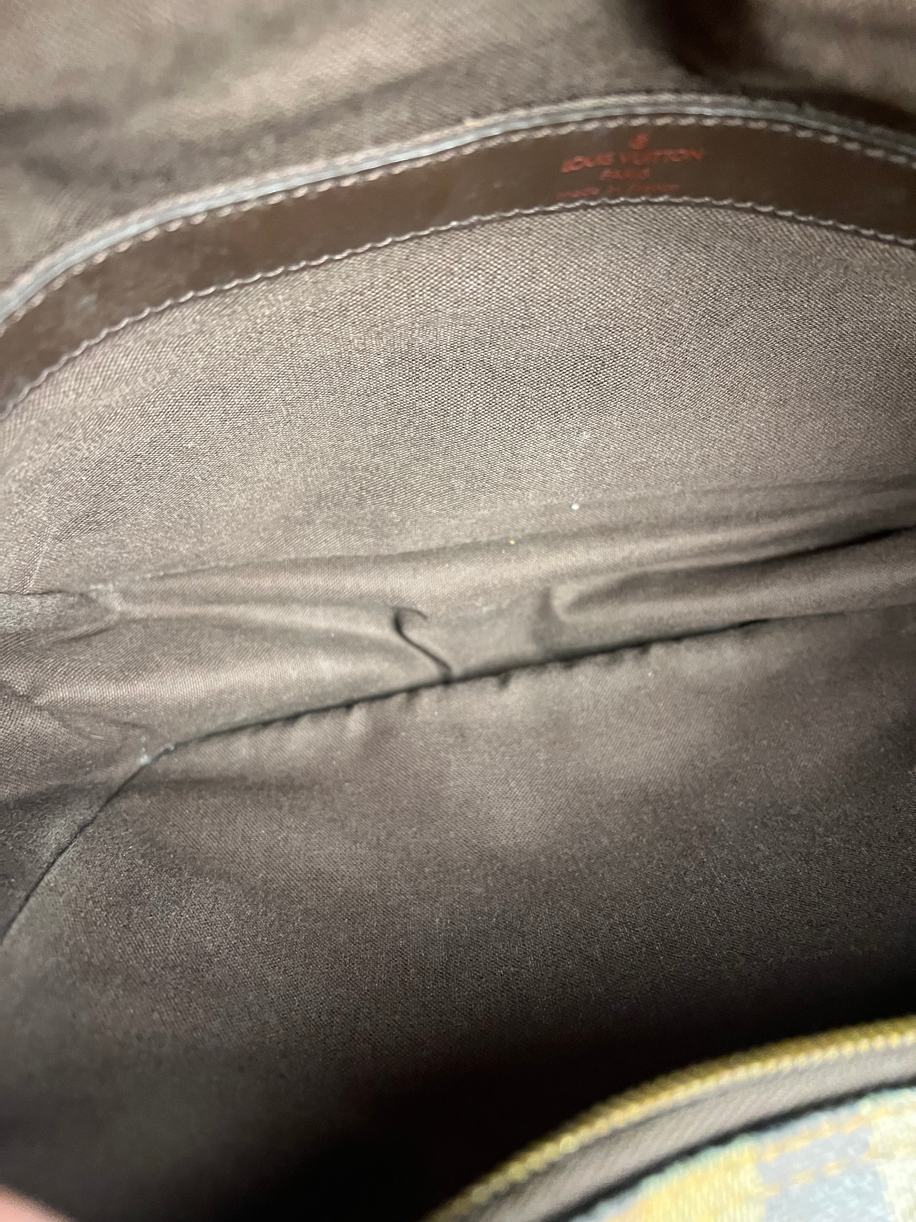 Louis Vuitton Damier Ebene Naviglio Crossbody Bag