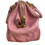 Miu Miu Pink Leather Two-Way Bag