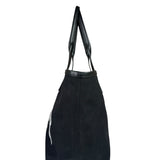 Prada Green Saffiano Leather Medium Double Tote Bag