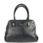 Vivienne Westwood Black Leather Shoulder Bag