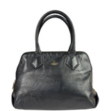 Vivienne Westwood Black Leather Shoulder Bag