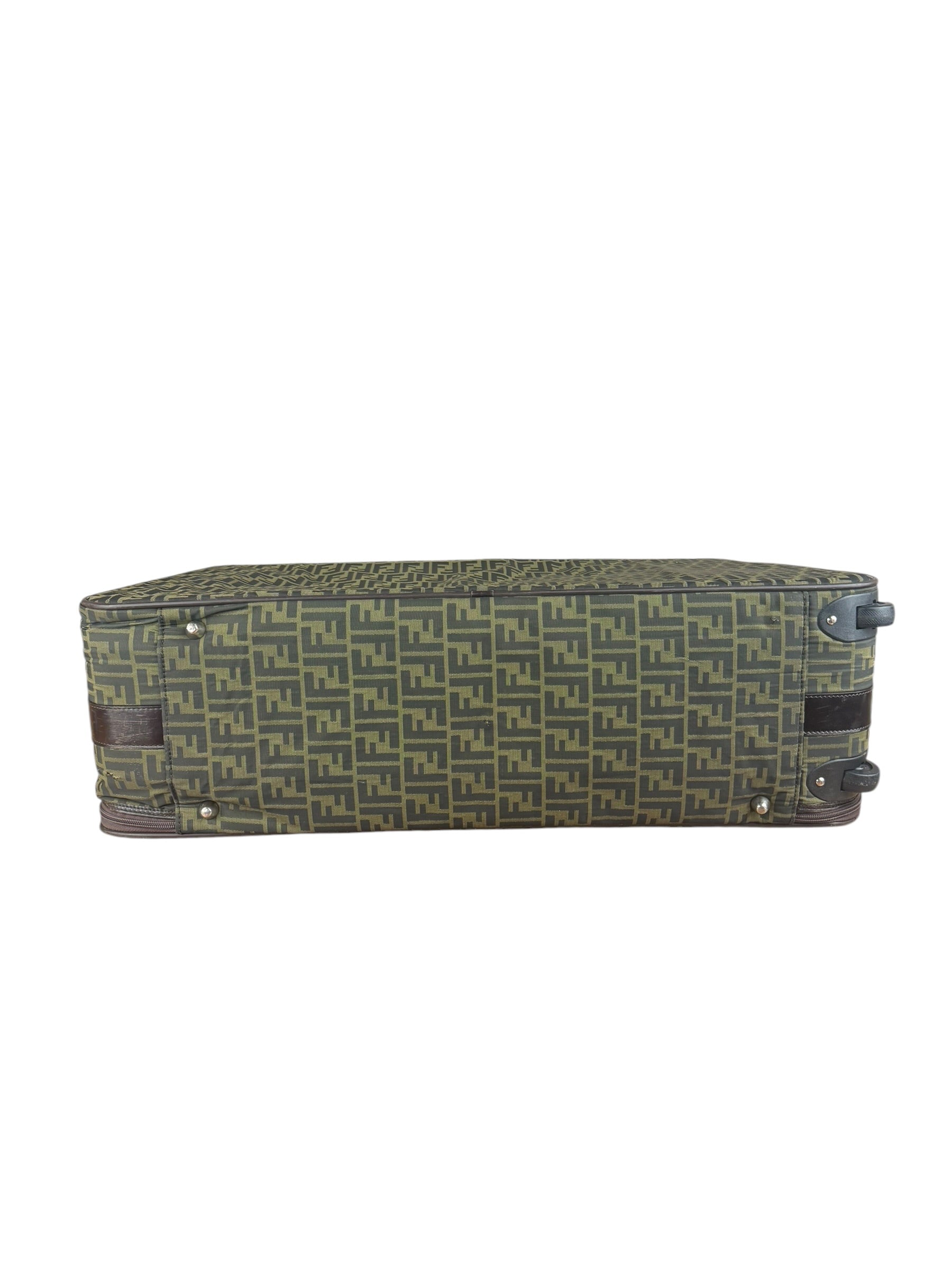 Fendi FF Canvas Suitcase