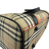 Burberry Vintage Haymarket House Small Boston Bag