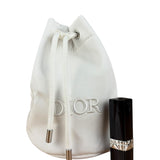 Christian Dior Beauty Cinch Pouch w/ Lipstick