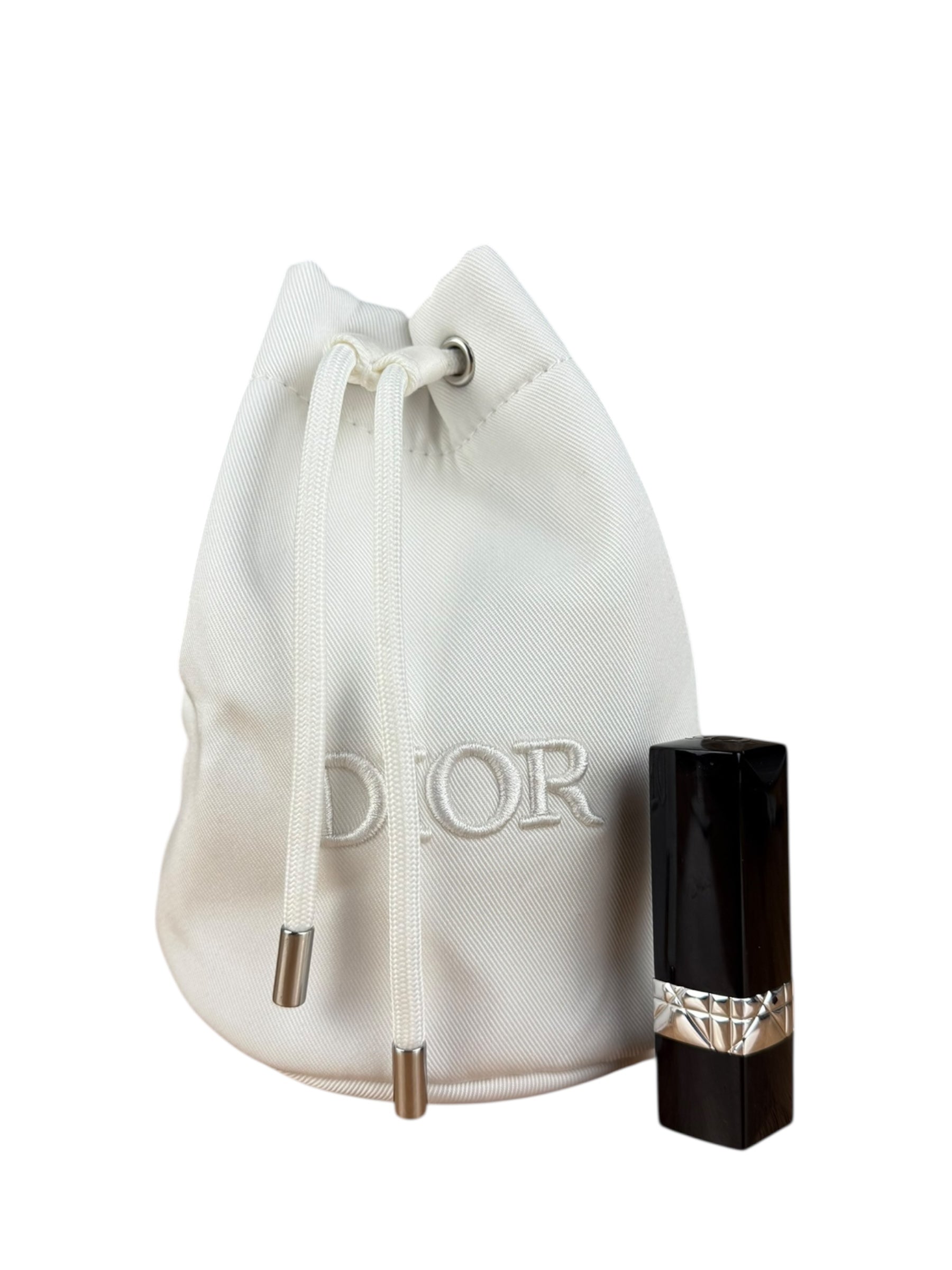 Christian Dior Beauty Cinch Pouch w/ Lipstick