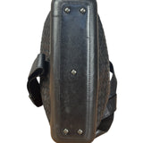 Bottega Veneta Black Intrecciato weave Shoulder bag
