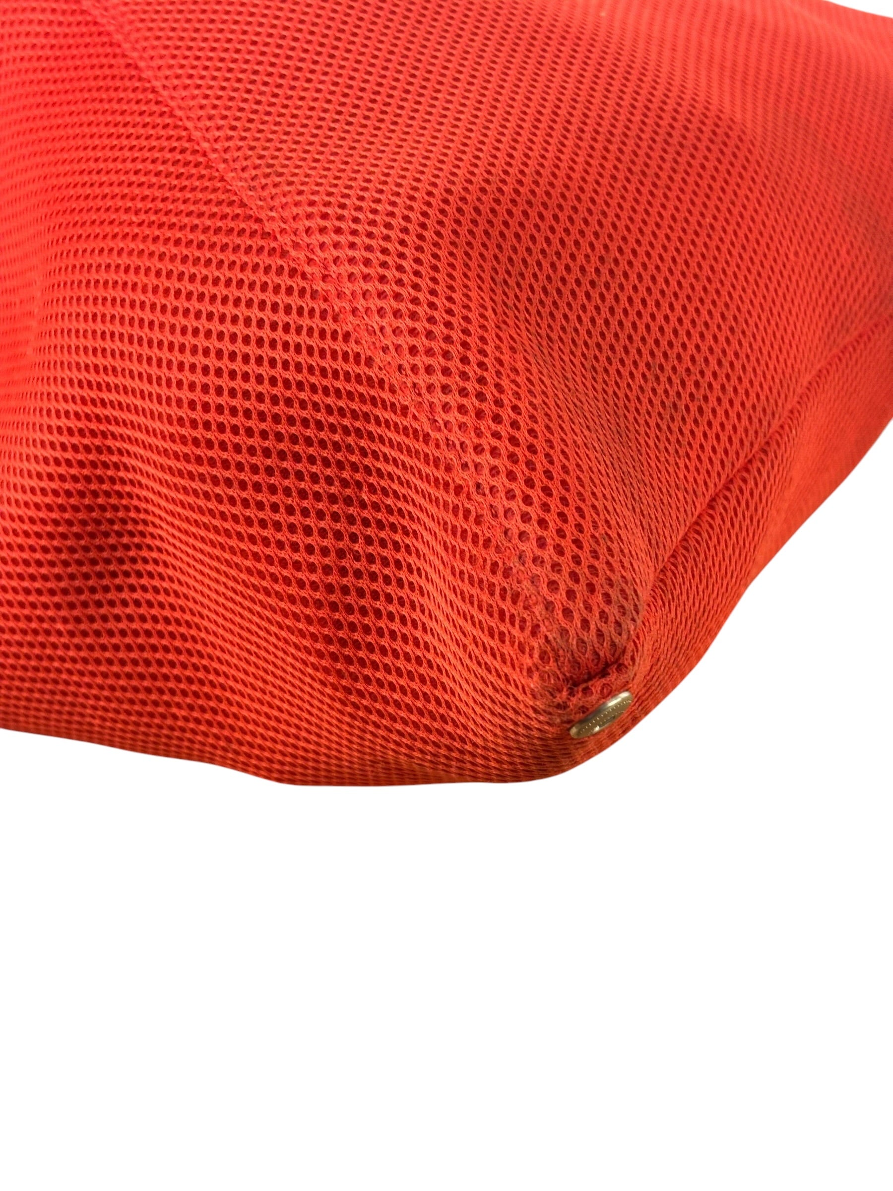 Maison Margiela Red Leather Trim MM6 Japanese Open TopTote
