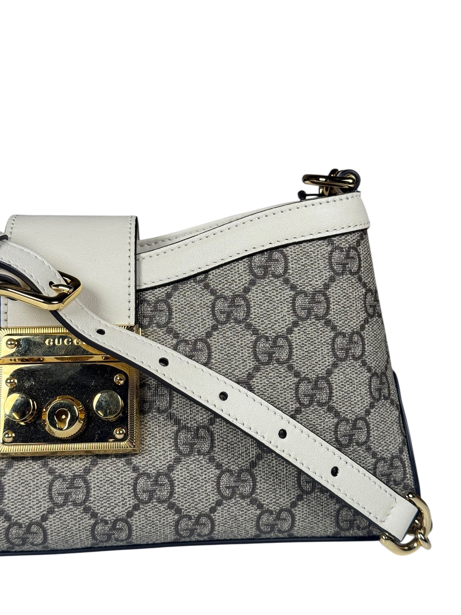 Gucci Supreme Padlock Shoulder Bag