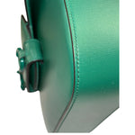 Gucci Green Leather Horsebit Shoulder Bag