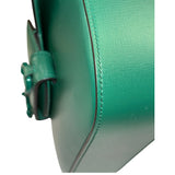 Gucci Green Leather Horsebit Shoulder Bag