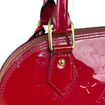 Louis Vuitton Red Monogram Vernis Alma bb
