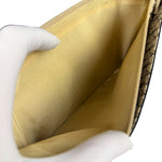 Yves Saint Laurent Black Quilted Leather Clutch