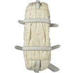 Prada Y2K Ivory Gaufre Nylon Woven Leather 2Way Mini Handbag