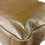 Balenciaga Brown Motocross Classic Travel Bag