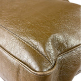 Balenciaga Brown Motocross Classic Travel Bag