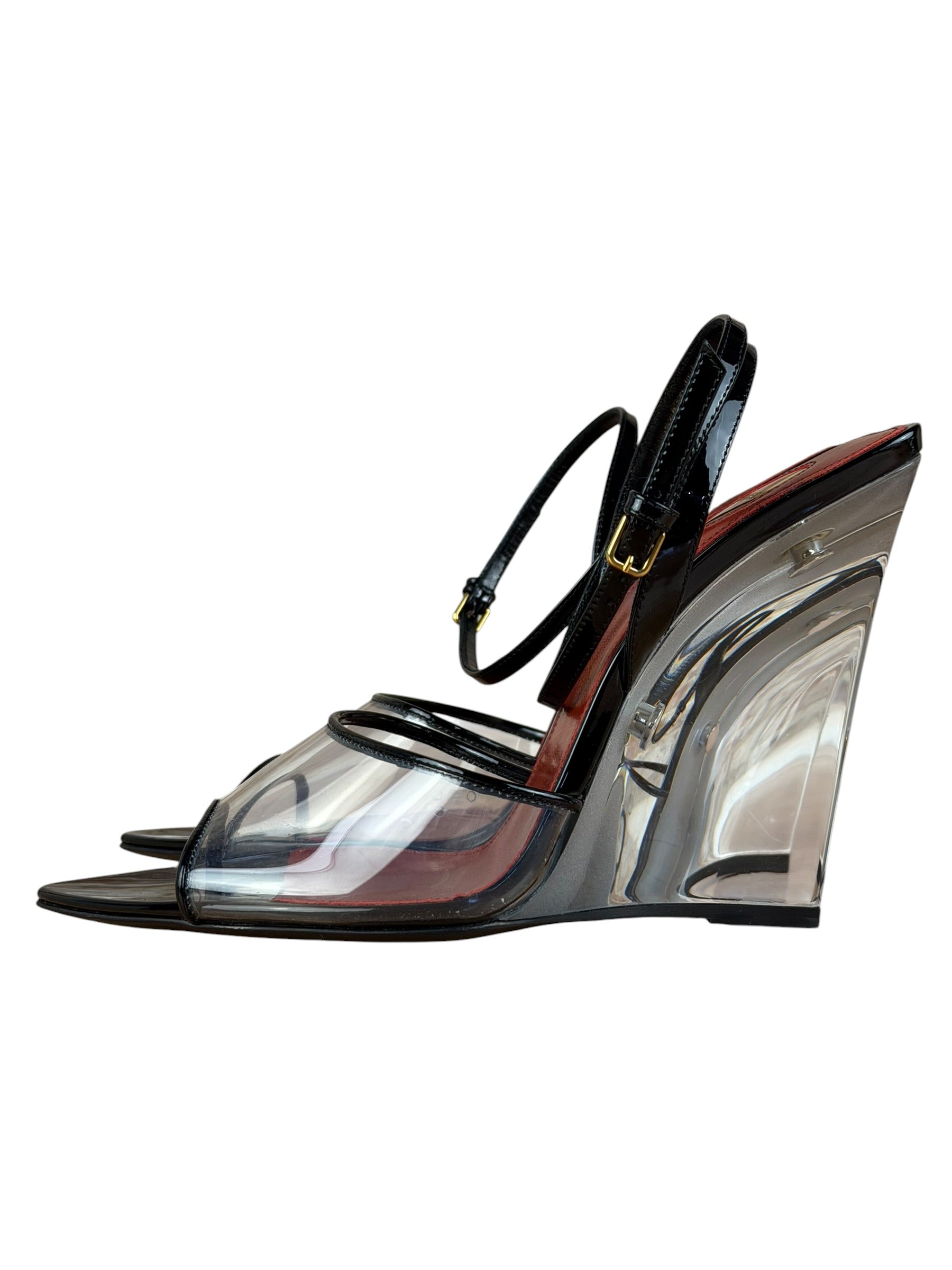 Yves Saint Laurent Vera Wedge Sandal
