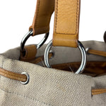 YSL Canvas Kahala Heart Tote