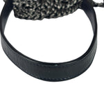 Chanel Navy Patent Leather Matelasse Chain Pouch 2013
