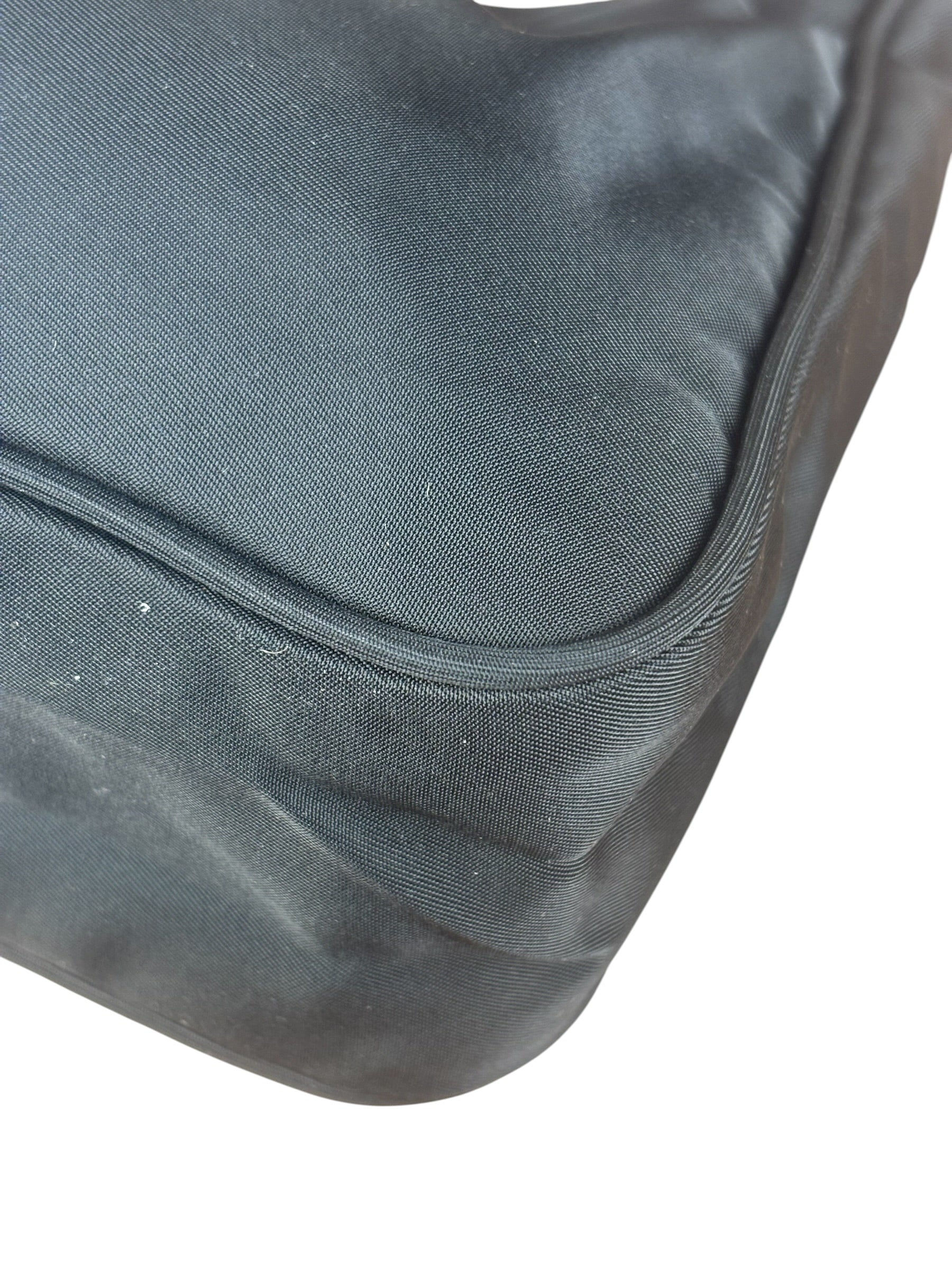 Prada Vintage Black Nylon Pochette