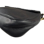 Gucci Black Leather Marrakech Evening Shoulder Bag