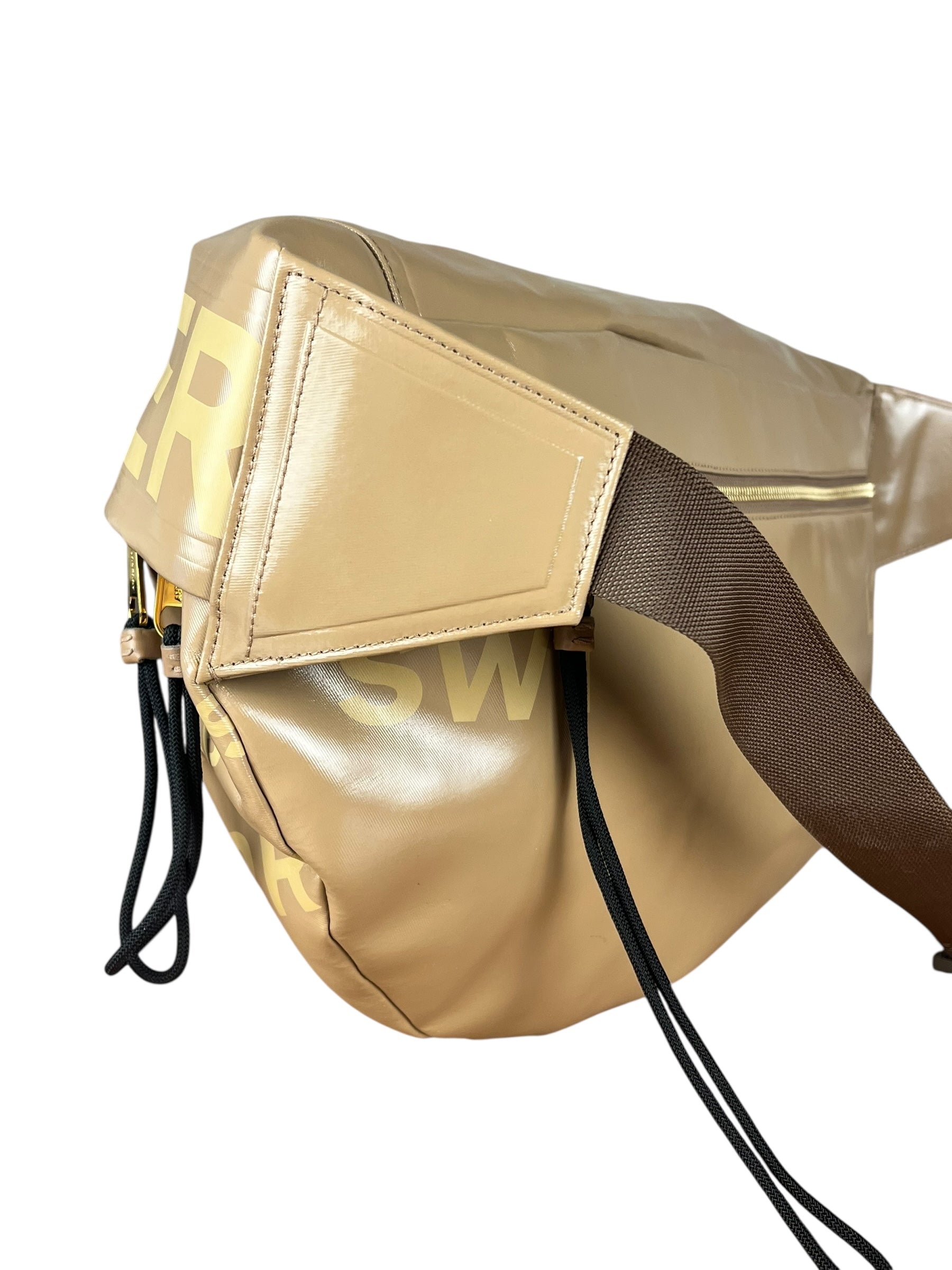 Beige Burberry Horseferry Large Beltbag