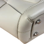 Bottega Veneta Cream Leather Mini Arco Two-Way Bag