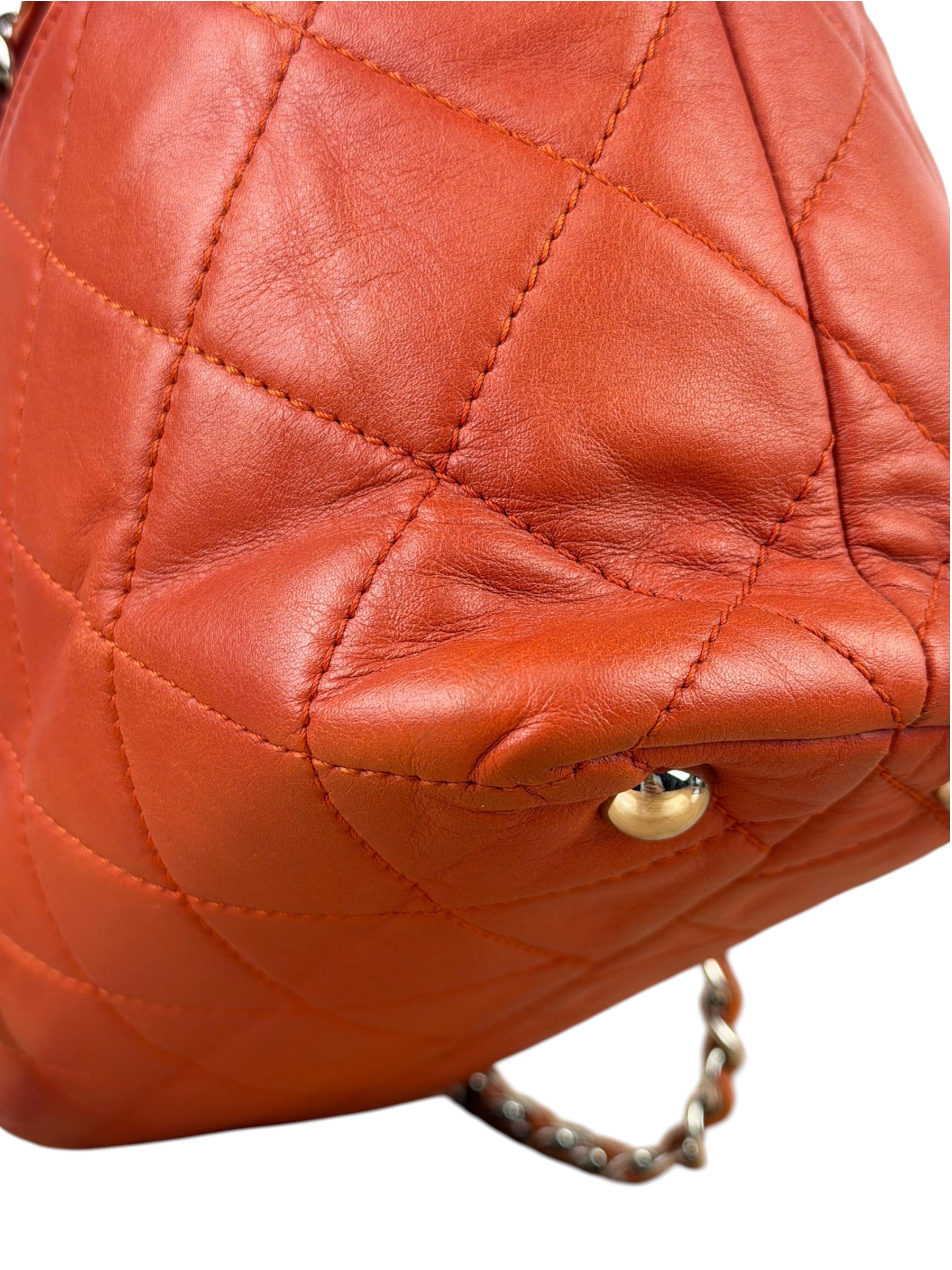 Chanel Quilted Lambskin In The Business North/South Tote 2010