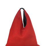 Maison Margiela Red Leather Trim MM6 Japanese Open TopTote