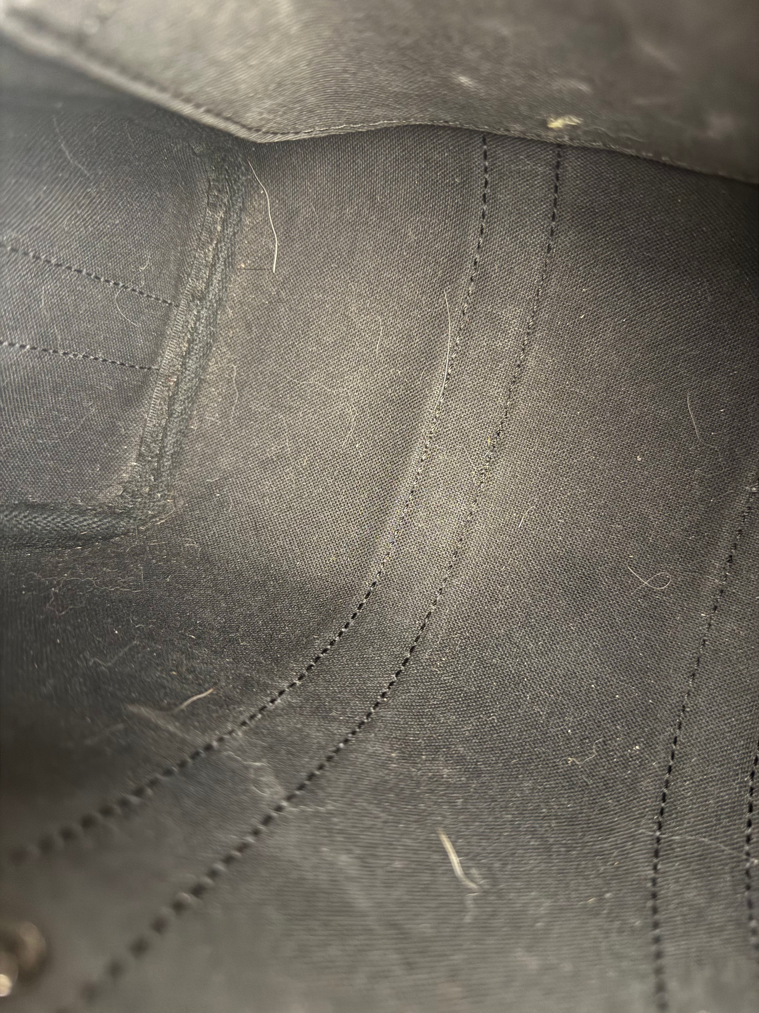 Louis Vuitton Black Monogram Keepall Bandouliere 25