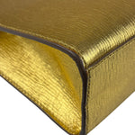 Christian Dior Gold/Metallic Leather Diorever Shoulder Bag