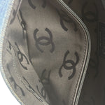 Chanel CC Denim Logo Flap Shoulder Bag 2002