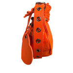Balenciaga Orange Leather XS Le Cagole Shoulder Bag