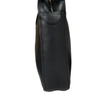 Balenciaga Black Leather Triangle Two-Way Bag