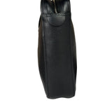 Balenciaga Black Leather Triangle Two-Way Bag