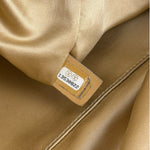 Chanel Beige Quilted Leather Tote 2009